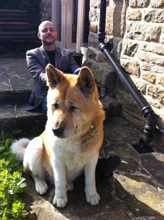 Toffee the Akita holiday cottage in Edale